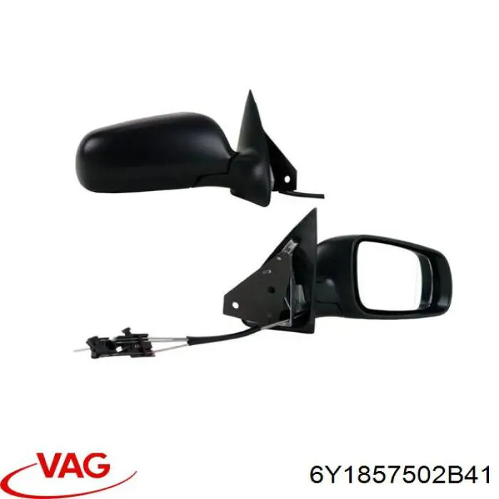 Правое зеркало 6Y1857502B41 VAG
