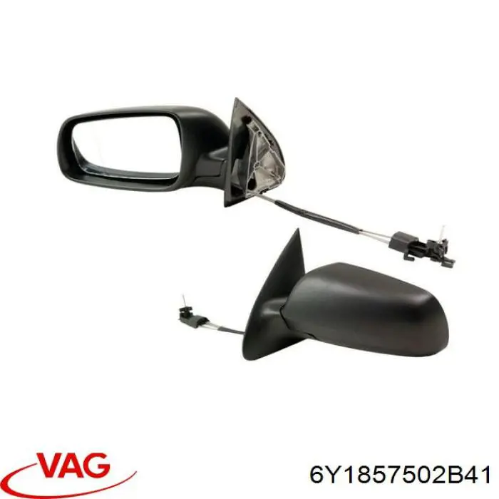 Наружное зеркало правое VAG 6Y1857502B41 цена, от 27.93 USD