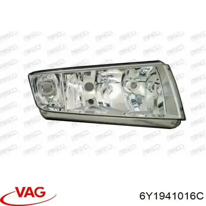  Правая фара Skoda Fabia 1