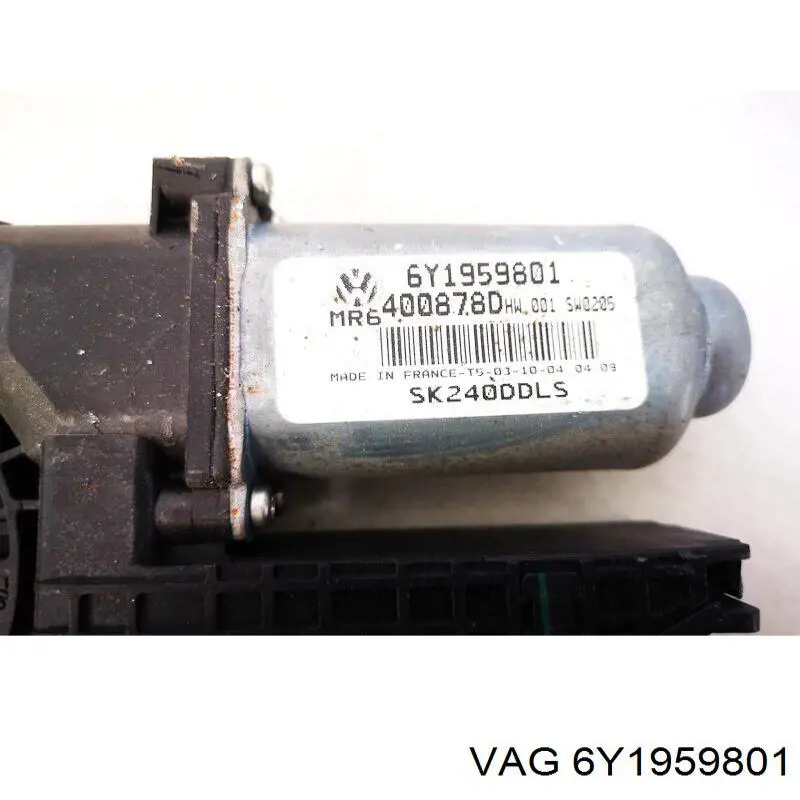 Купить 6Y1959801 VAG Мотор стеклоподъемника двери передней