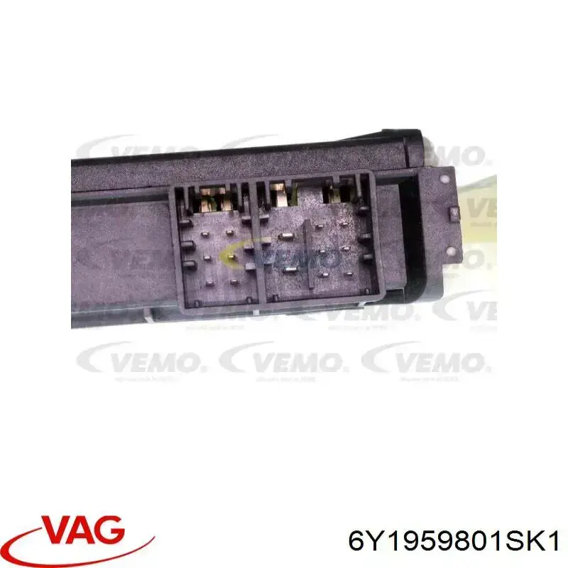 Купить 6Y1959801SK1 VAG Мотор стеклоподъемника двери передней