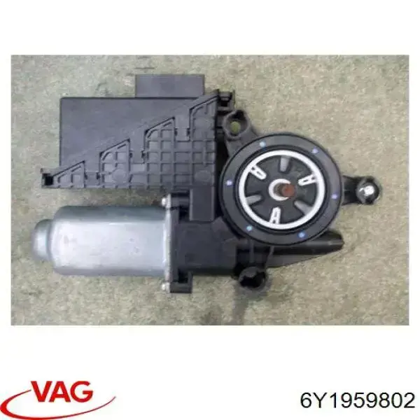 Купить 6Y1959802SK1 VAG Мотор стеклоподъемника двери передней правой