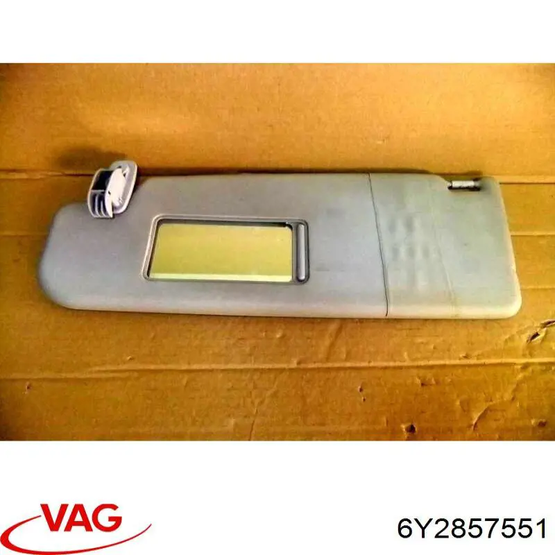 6Y2857551 VAG Козырек противосолнечный