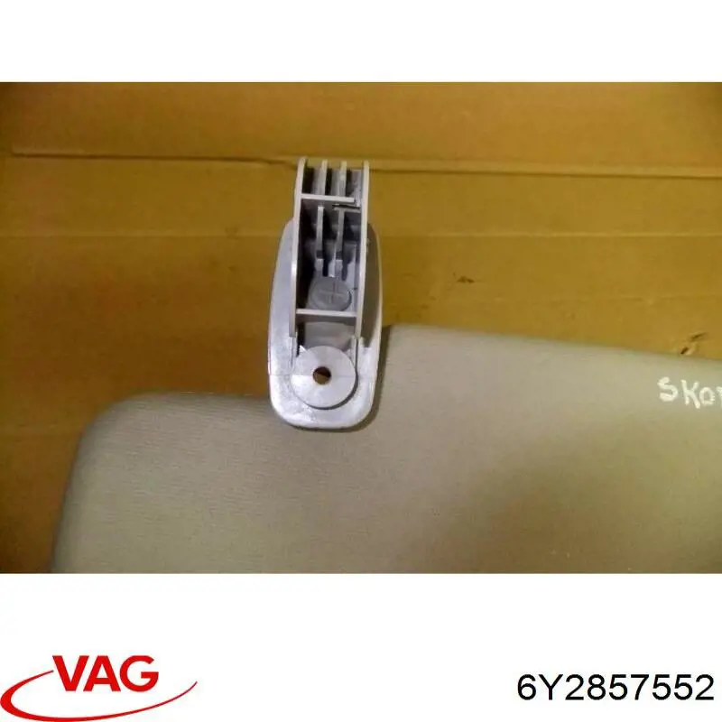 Купить 6Y2857552 VAG Козырек солнцезащитный