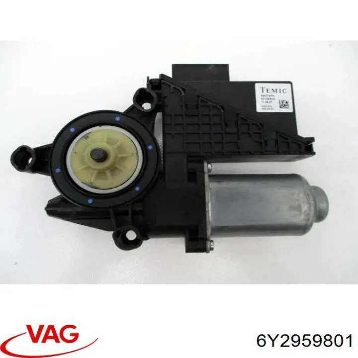 Мотор стеклоподъемника двери передней, правой VAG 6Y2959801