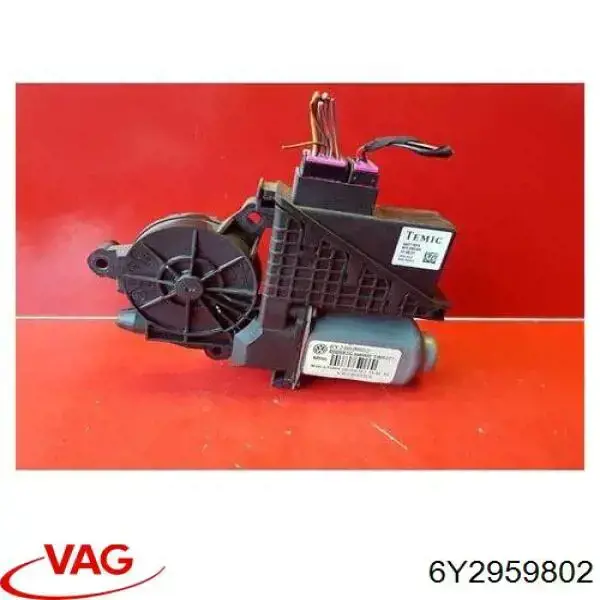 6Y2959802 VAG Motor del elevalunas eléctrico original y equivalente