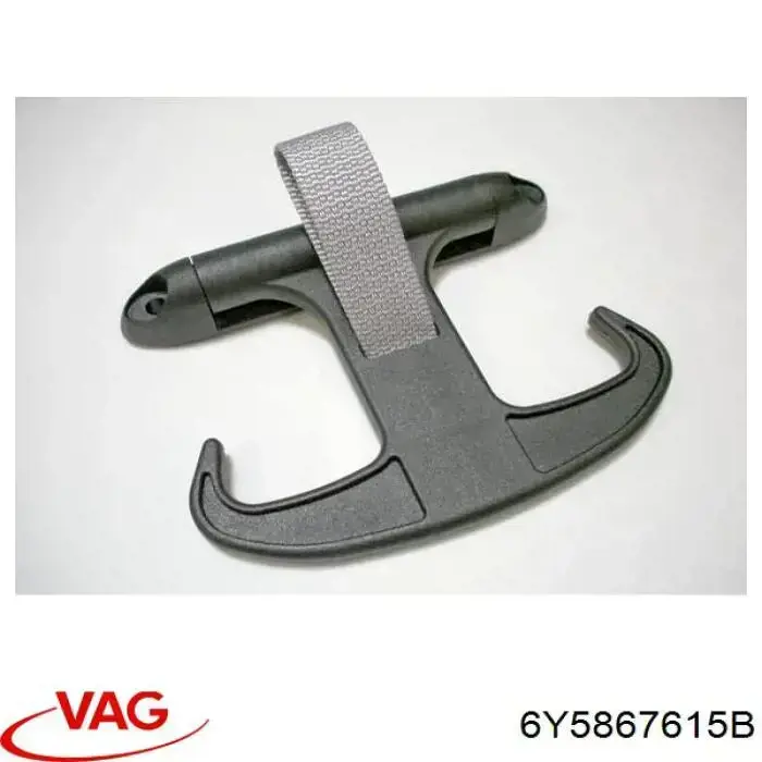 Крюк для сумок багажного отделения VAG 6Y5867615B цена, от 5.64 USD