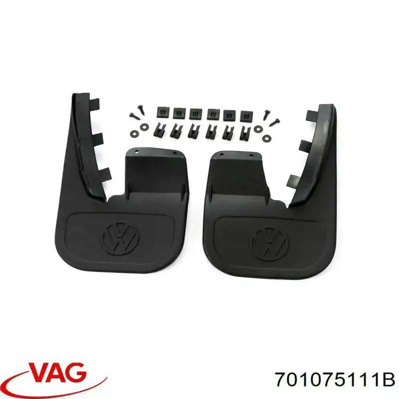 Купить 701075111B VAG Передние брызговики