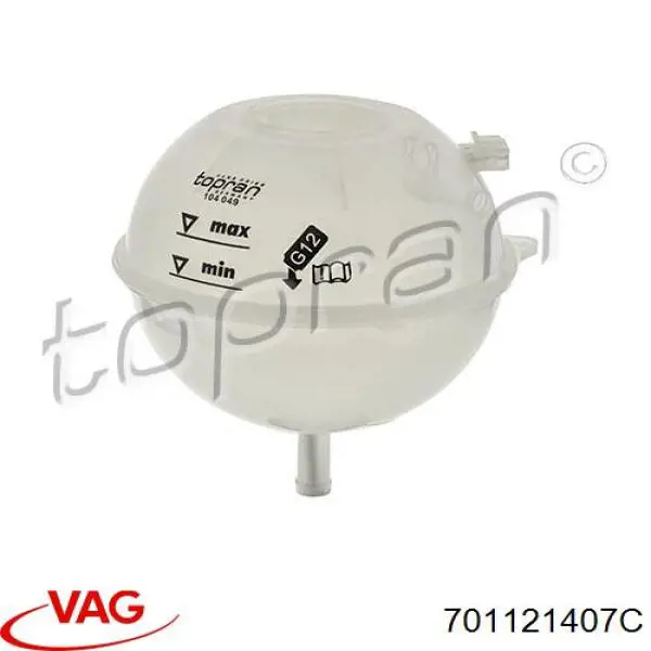 Бачок системы охлаждения расширительный VAG 701121407C