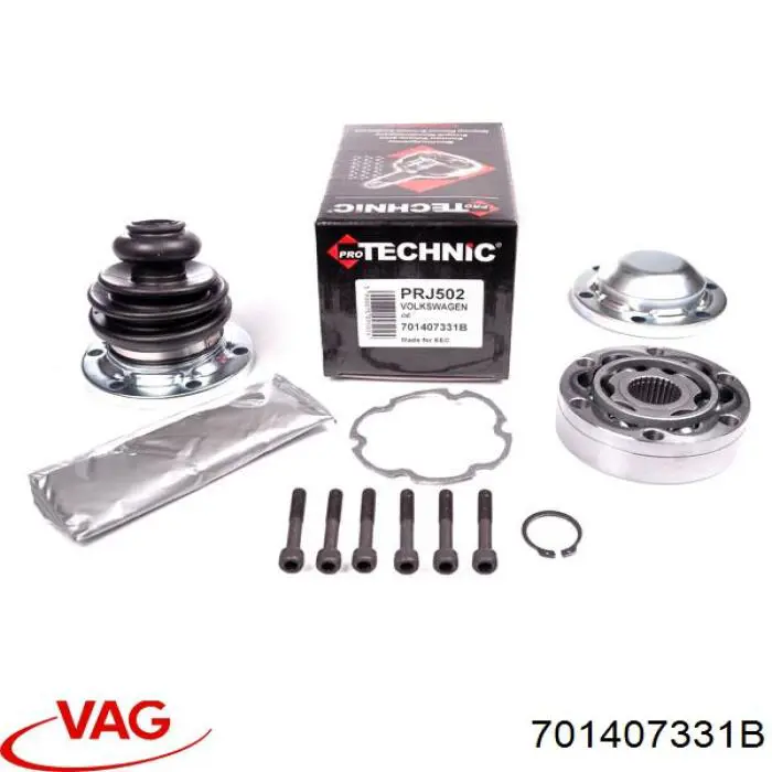 701407331B VAG ШРУС внутренний, передний