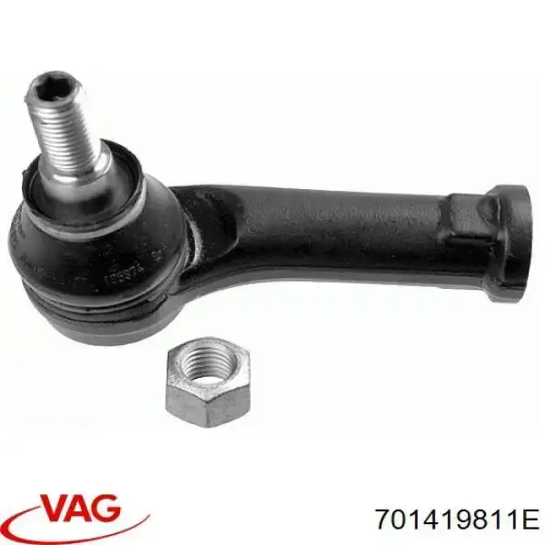 Купить 701419811E VAG Наконечник рулевой тяги, внешний