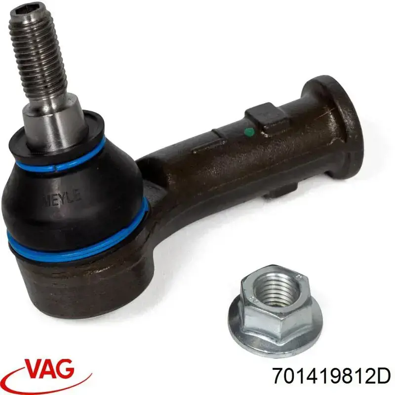 Наконечник рулевой тяги VAG 701419812D