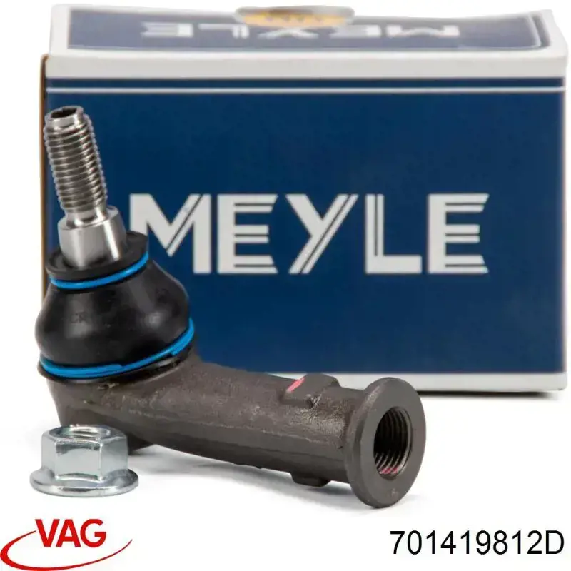 Купить 701419812D VAG Наконечник рулевой тяги, внешний