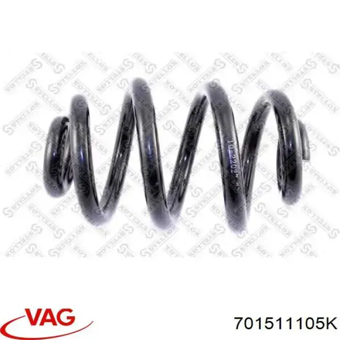 Задняя пружина 701511105K VAG