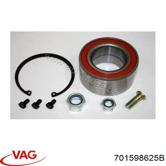 Подшипники задней ступицы VAG 701598625B цена, от 19.00 USD