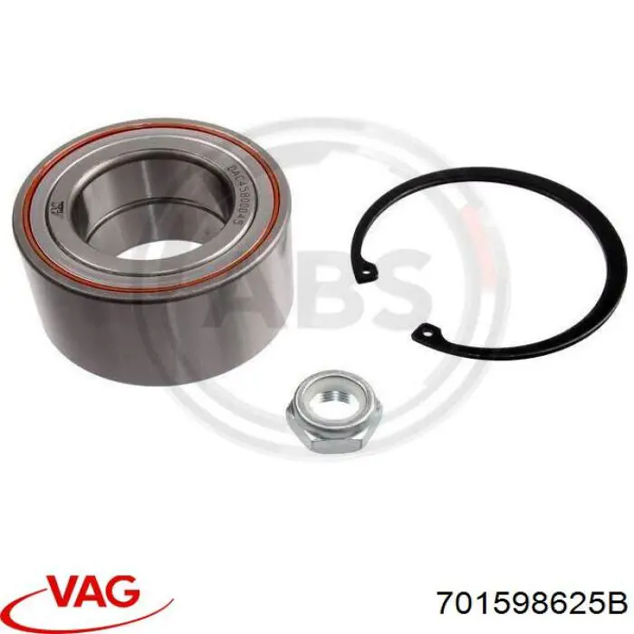 Купить 701598625B VAG Подшипник задней ступицы