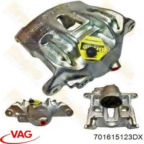 Супорт тормзной VAG 701615123DX цена, от 50.68 USD