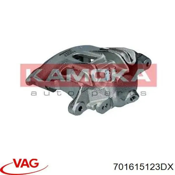 Купить 701615123DX VAG Суппорт тормозной передний левый