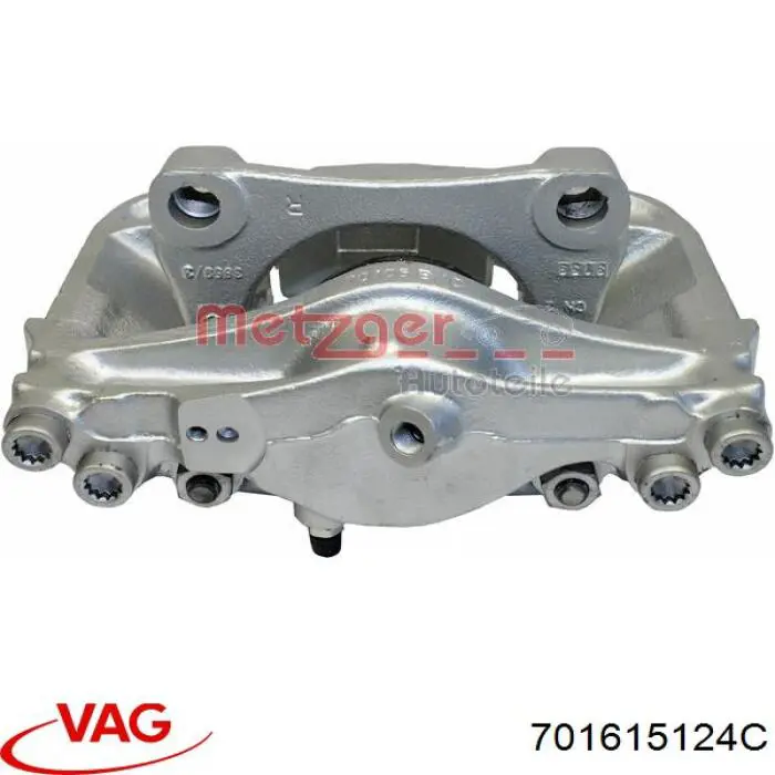 Суппорт тормозной передний правый VAG 701615124C