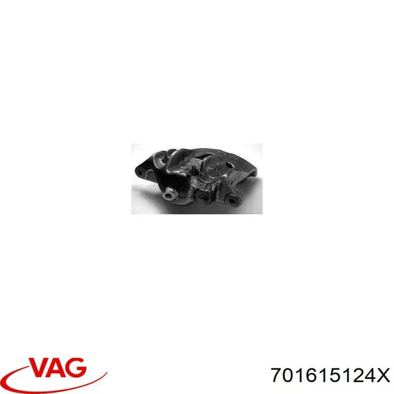 Тормозной суппорт VAG 701615124X цена, от 48.87 USD
