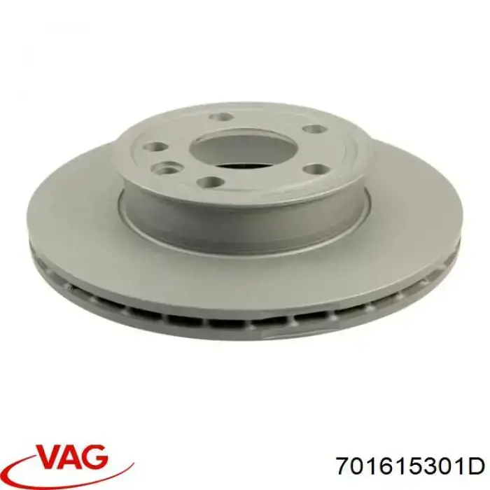 701615301D VAG диск тормозной передний