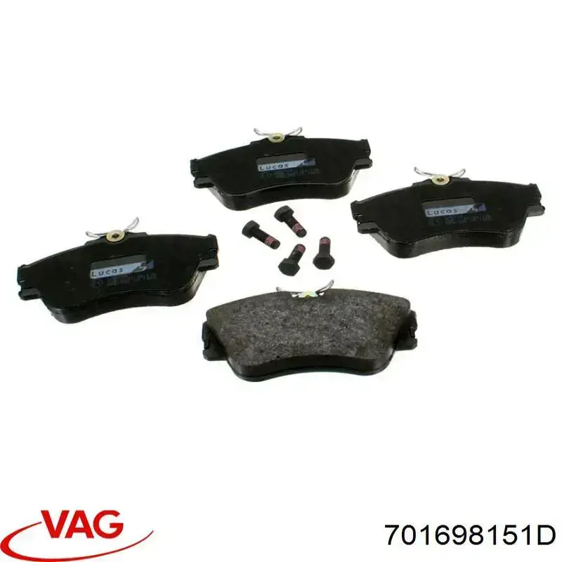 Колодки VAG 701698151D цена, от 17.62 USD