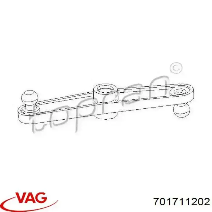 Купить 701711202 VAG Тяга кулисы АКПП/КПП