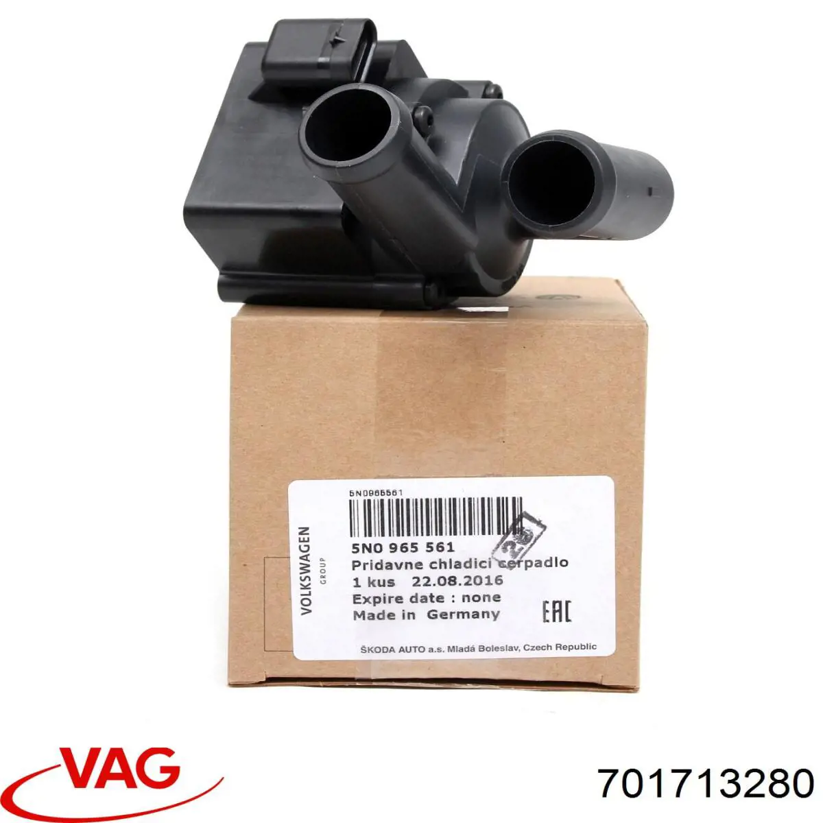 Водяной насос охлаждения электро дополнительный VAG 701713280 цена, от 32.81 USD