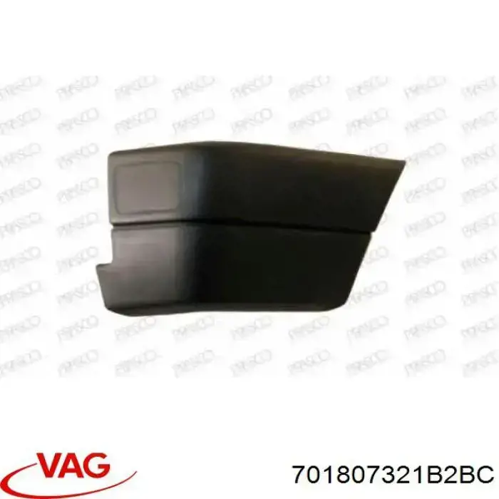 Угол бампера заднего левый VAG 701807321B2BC цена, от 21.04 USD