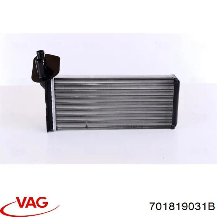 Радиатор печки 701819031B VAG