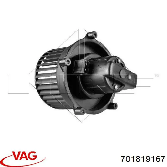 Мотор вентилятора печки (отопителя салона) задний VAG 701819167 цена, от 46.71 USD
