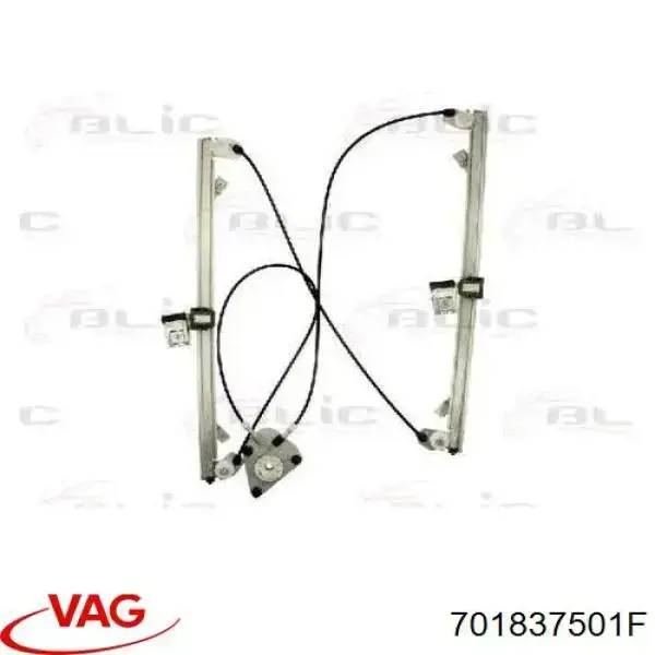 Механизм стеклоподъемника водительской двери VAG 701837501F цена, от 21.48 USD