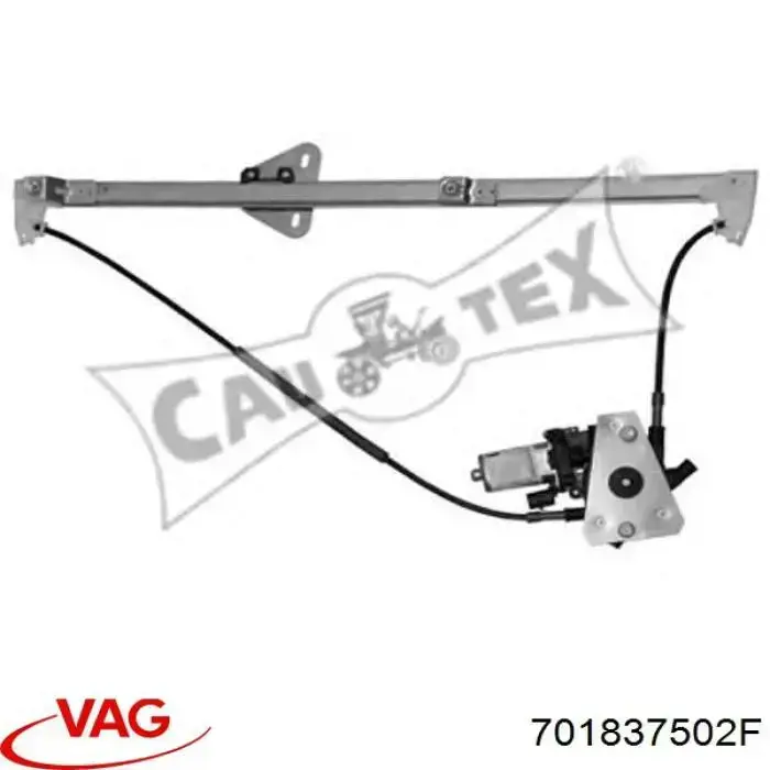 Mecanismo de acionamento de vidro da porta dianteira direita VAG 701837502F preço, a partir de 41,14 USD