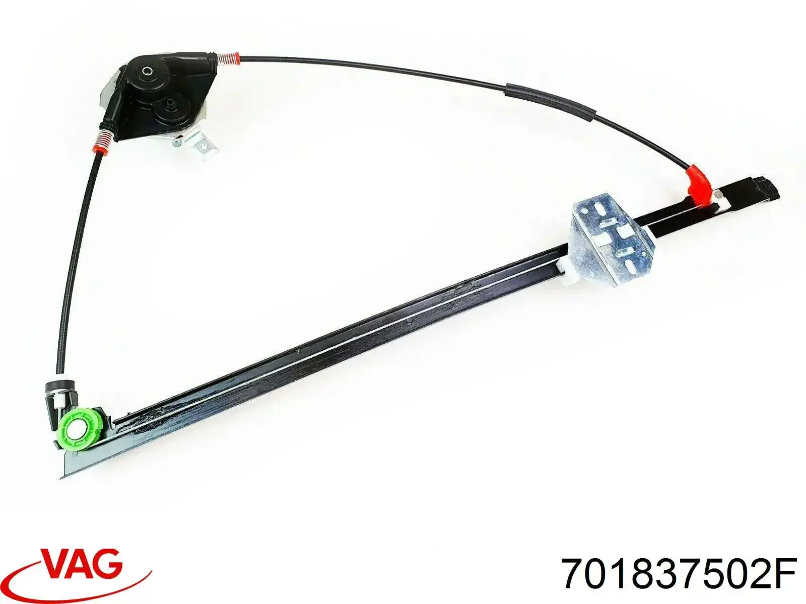 Compre 701837502F VAG Mecanismo de acionamento de vidro da porta dianteira direita