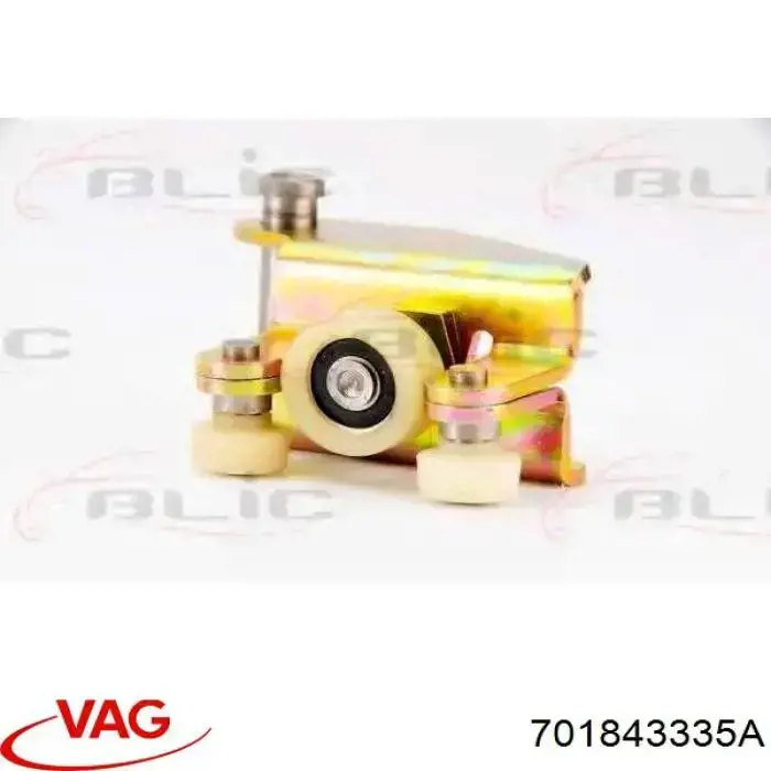 701843335A VAG Ролик двери боковой (сдвижной) левый центральный