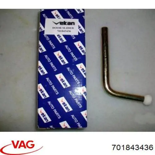 Ролик двери боковой (сдвижной) правый верхний VAG 701843436 цена, от 4.32 USD