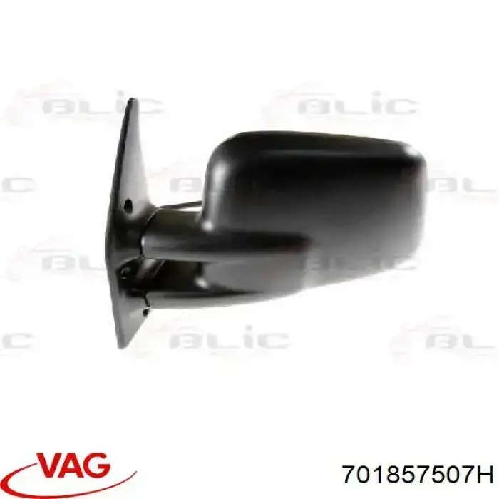 Левое боковое зеркало 701857507H VAG