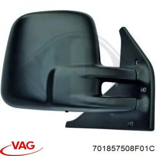 Купить 701857508F01C VAG Боковое зеркало заднего вида правое