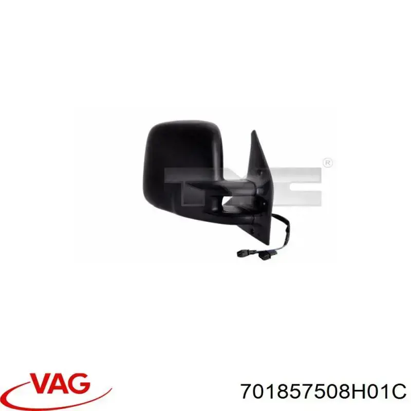 Правое боковое зеркало VAG 701857508H01C