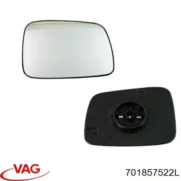 Зеркальный элемент зеркала заднего вида VAG 701857522L