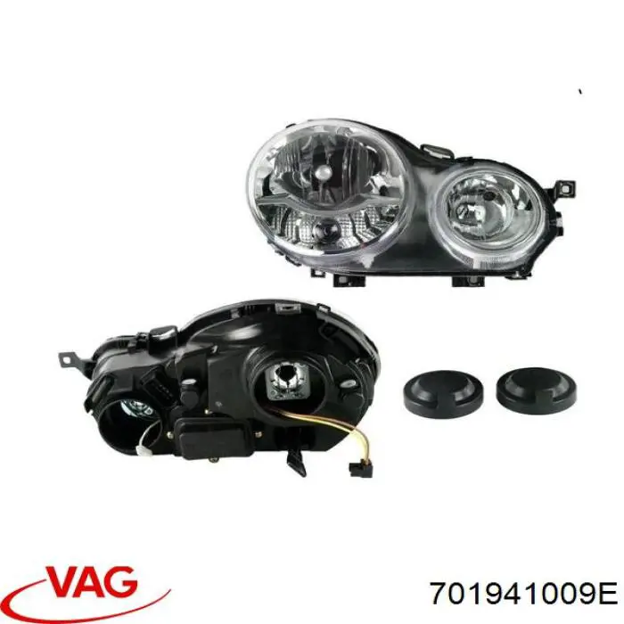 Левая фара 701941017B VAG