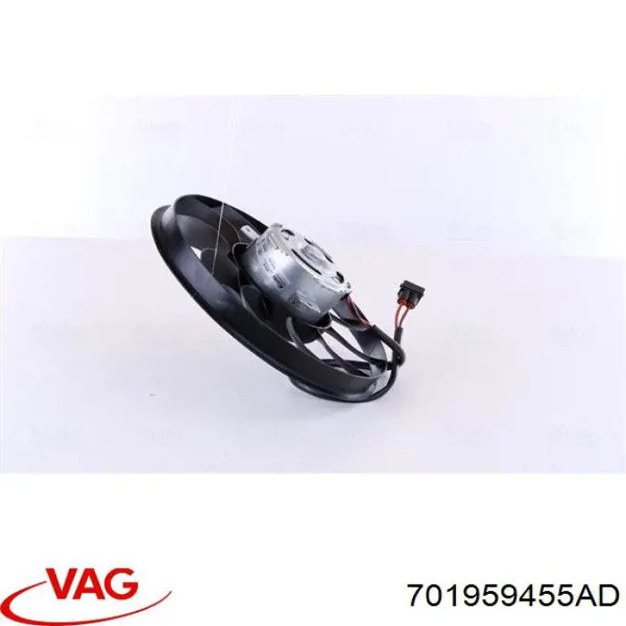 Вентилятор/крыльчатка радиатора охлаждения VAG 701959455AD цена, от 49.77 USD