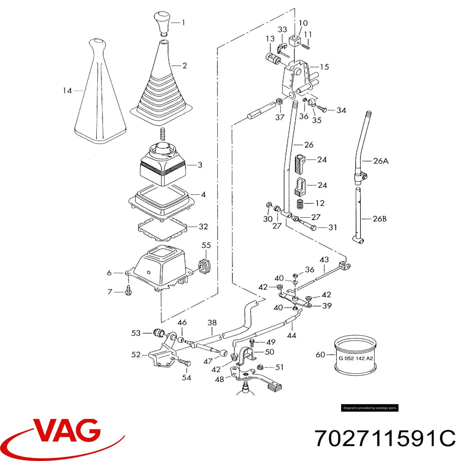  VAG 702711591C цена, от 46.52 USD