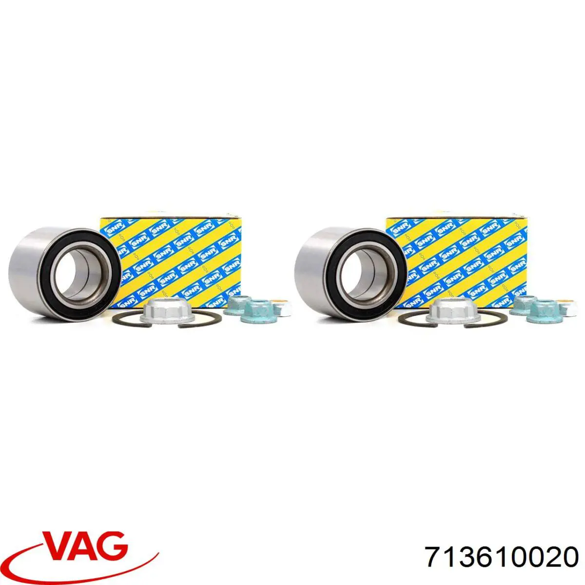 Ступичный подшипник передний VAG 713610020