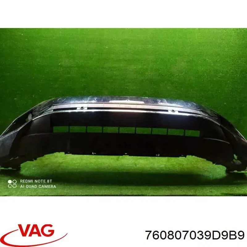 760807039D9B9 VAG Губа переднего бампера