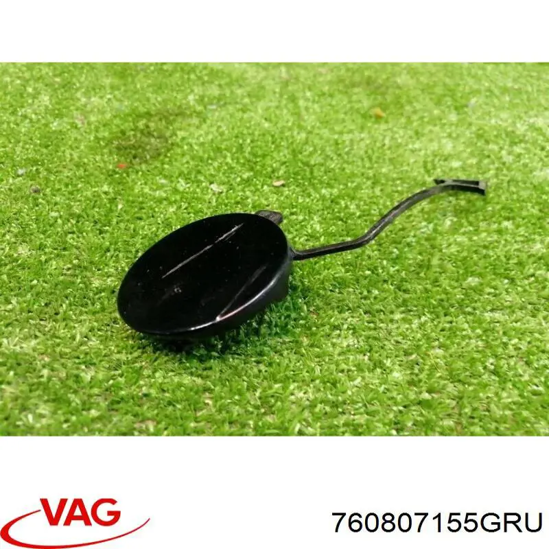 760807155GRU VAG Заглушка бампера буксировочного крюка передняя левая