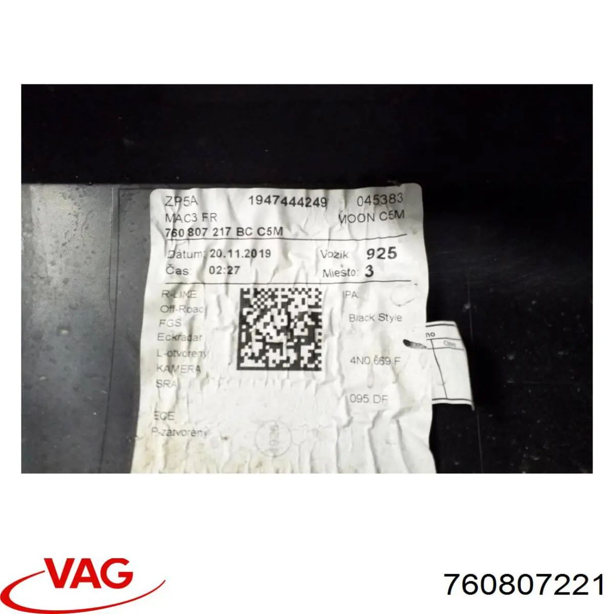  760807221 VAG