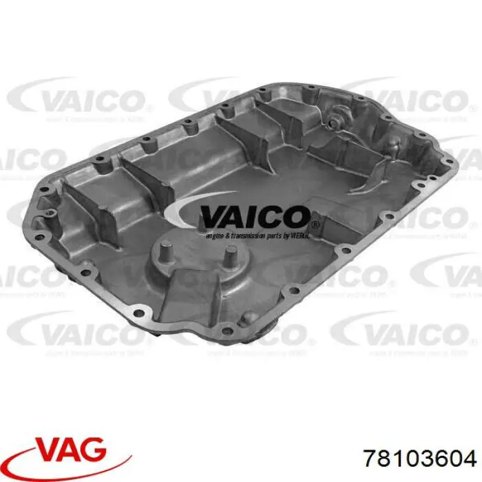 78103604 VAG Поддон масляный картера двигателя, нижняя часть