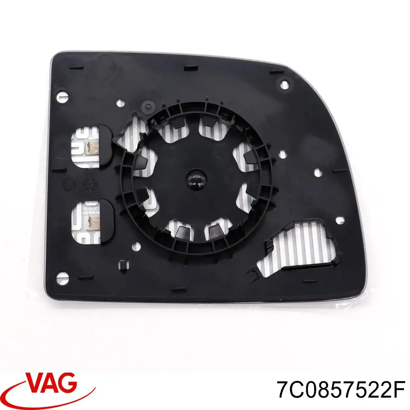 Стекло зеркала заднего вида, правого VAG 7C0857522F цена, от 116.86 USD