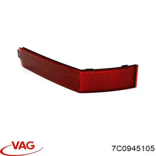 Купить ZVG1660L Signeda Катафот (отражатель) заднего бампера
